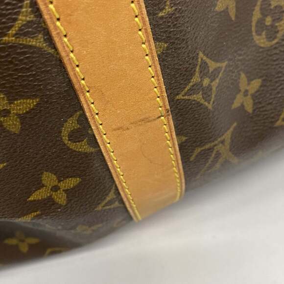 LOUIS VUITTON Authentic Brown Monogram Keepall 50 Boston Bag - Picture 7 of 11
